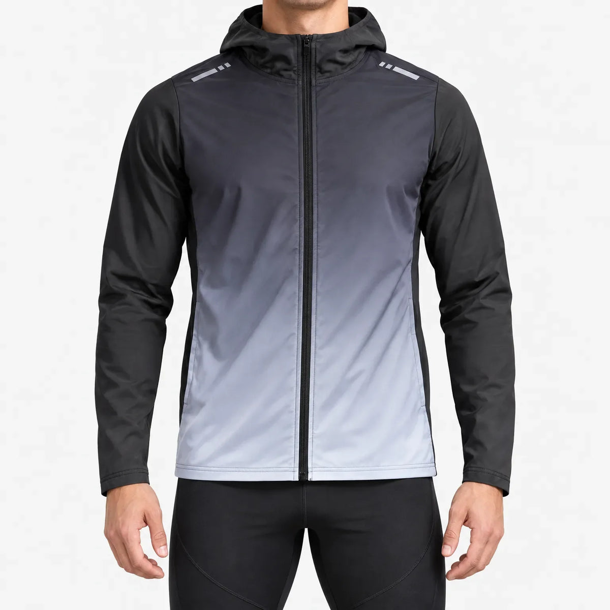 Veste de running à capuche pour homme