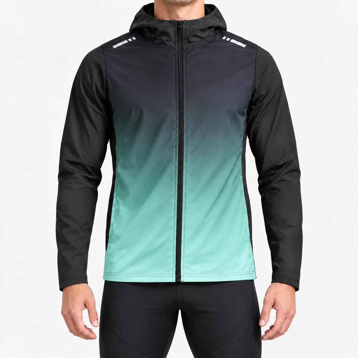 Veste de running à capuche pour homme