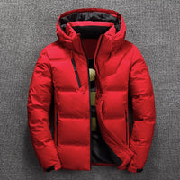 Doudoune d’hiver à capuche pour homme