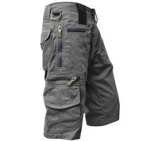 Men's Multi-Pocket Outdoor Cargo Shorts