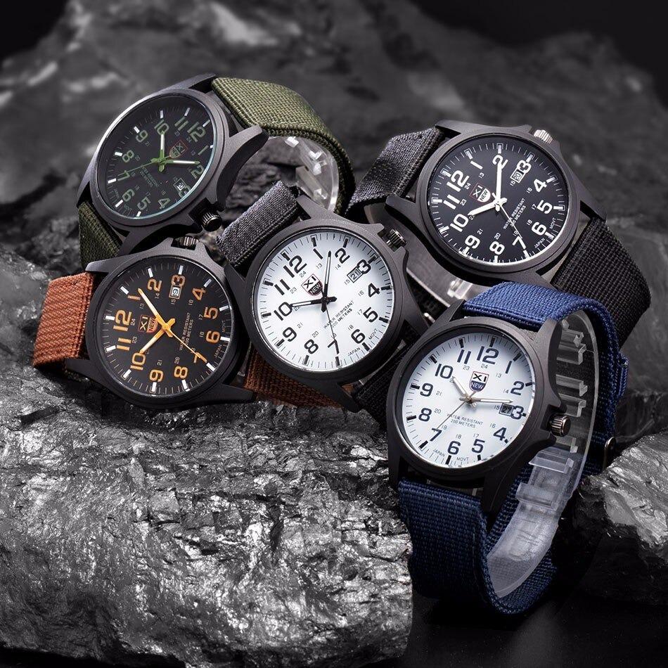 Men's Multifunctional Military Wristwatch