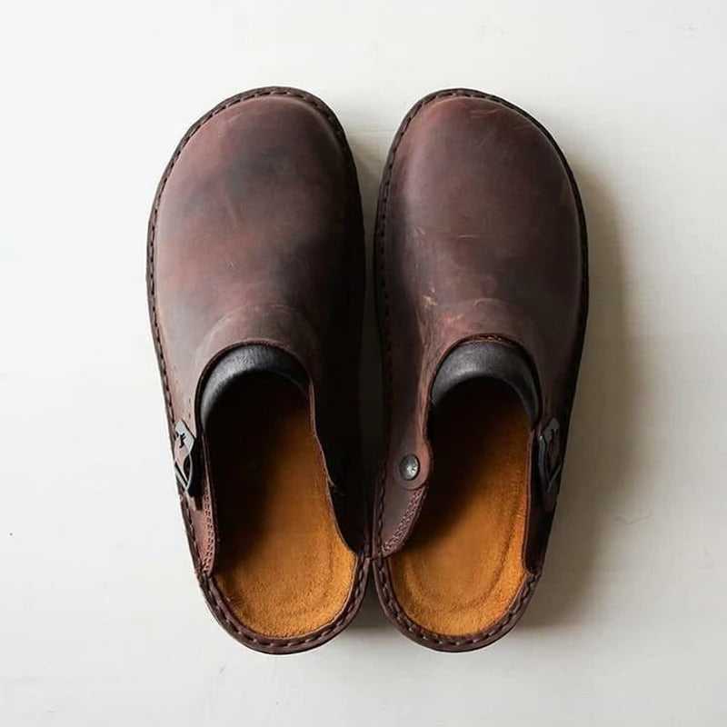 Men's Orthopedic Support Slippers for Pain Relief