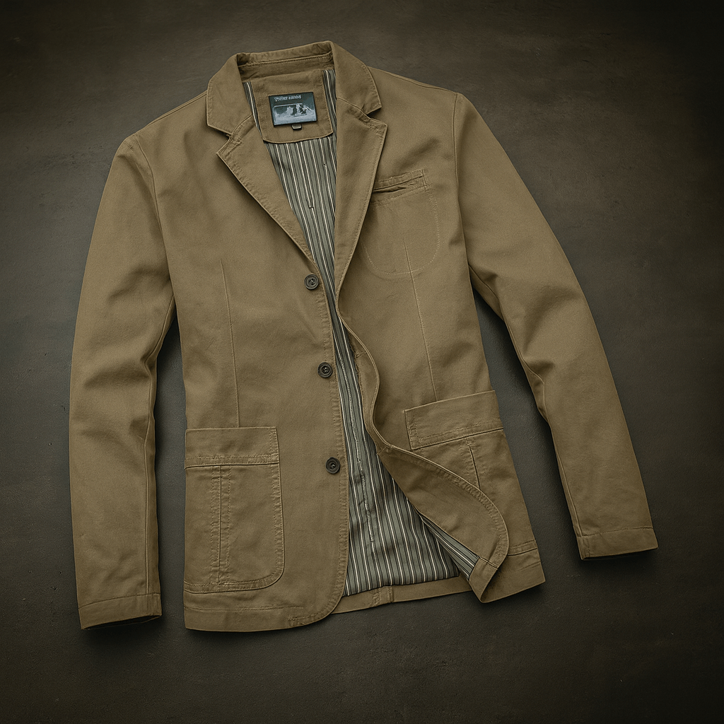 Blazer à coupe décontractée pour homme