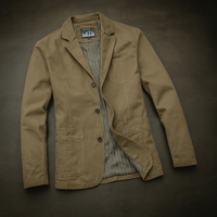 Blazer à coupe décontractée pour homme