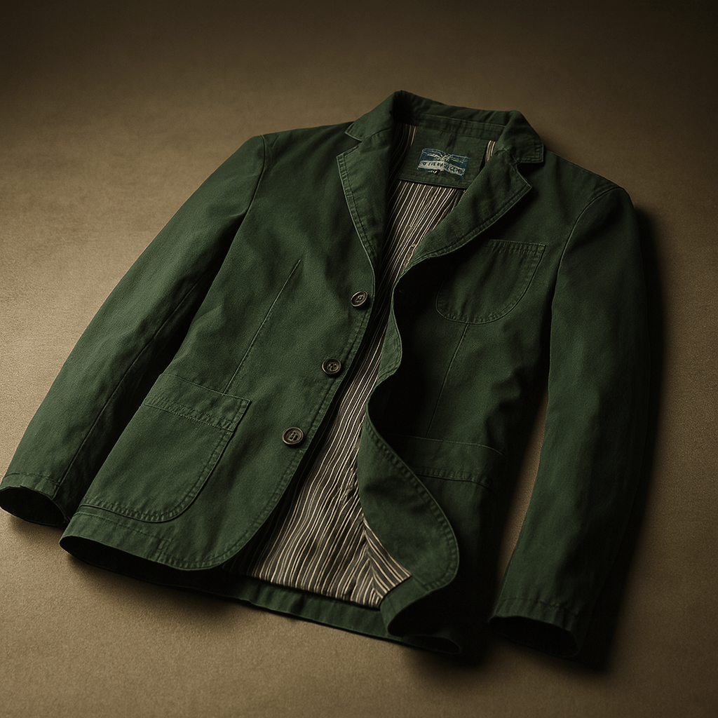 Blazer à coupe décontractée pour homme