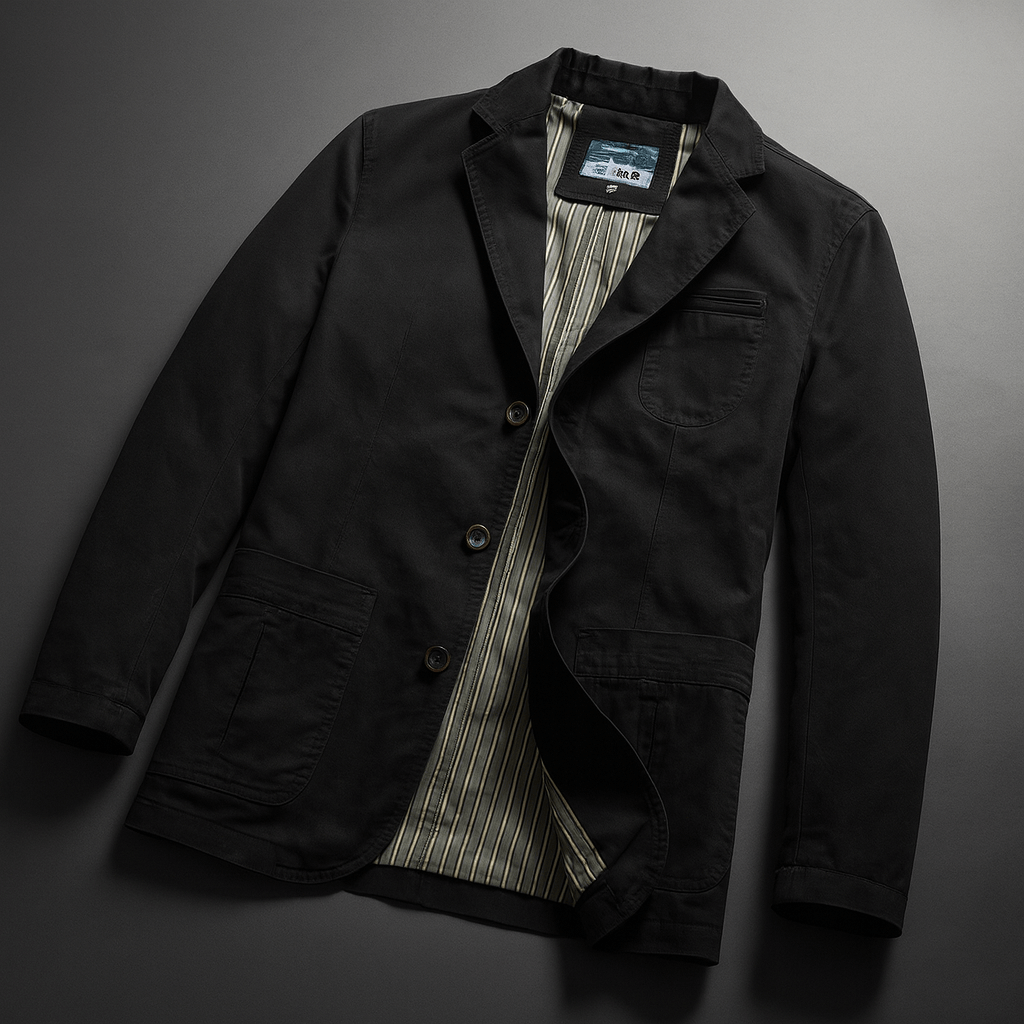 Blazer à coupe décontractée pour homme