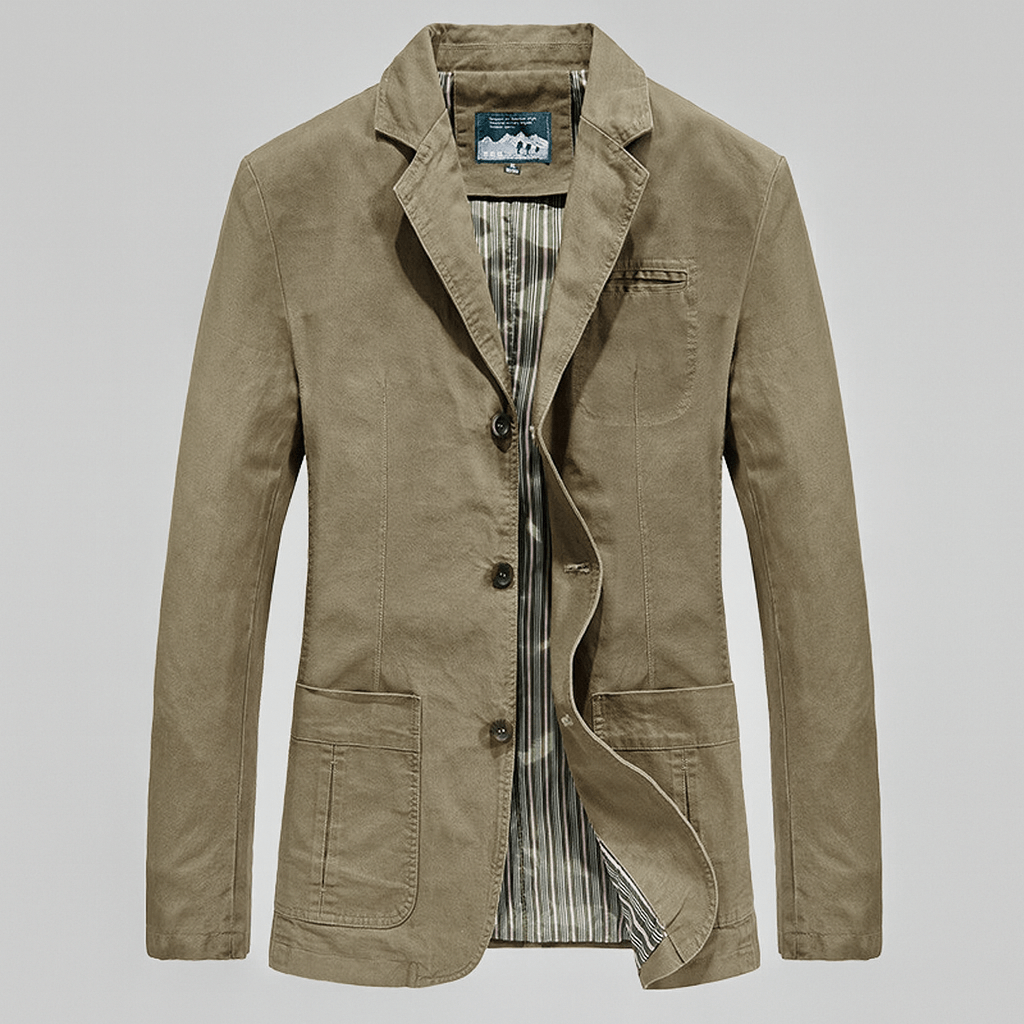 Blazer à coupe décontractée pour homme