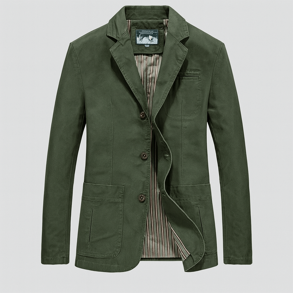 Blazer à coupe décontractée pour homme