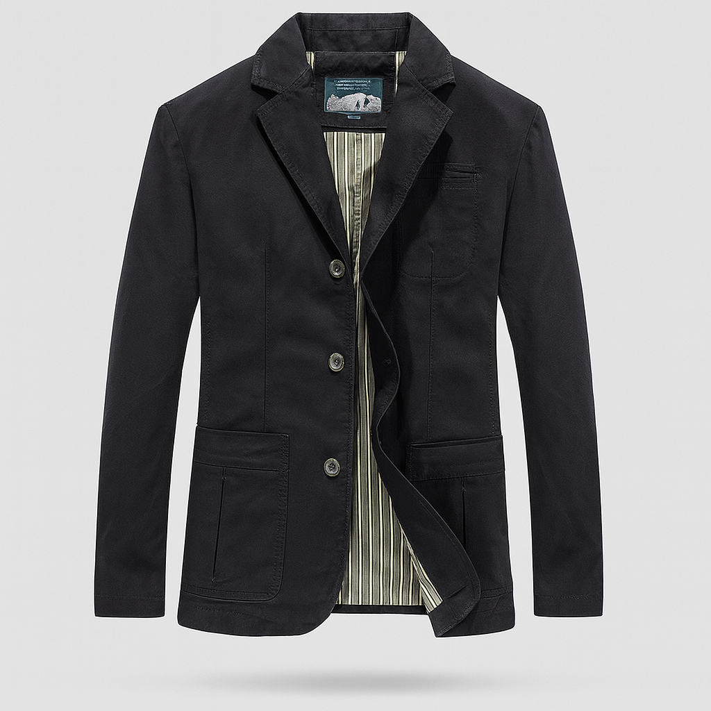 Blazer à coupe décontractée pour homme