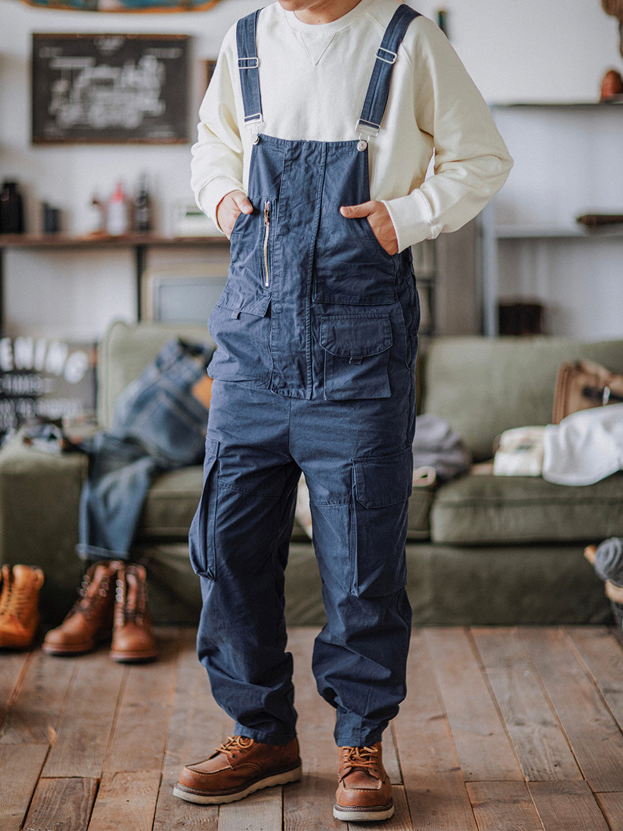 Salopette cargo utilitaire pour homme à coupe décontractée