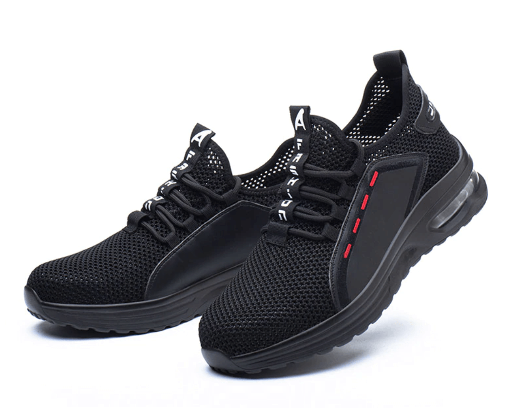 Men's S3 Work Shoes with Steel Toe Cap for Safety and Comfort