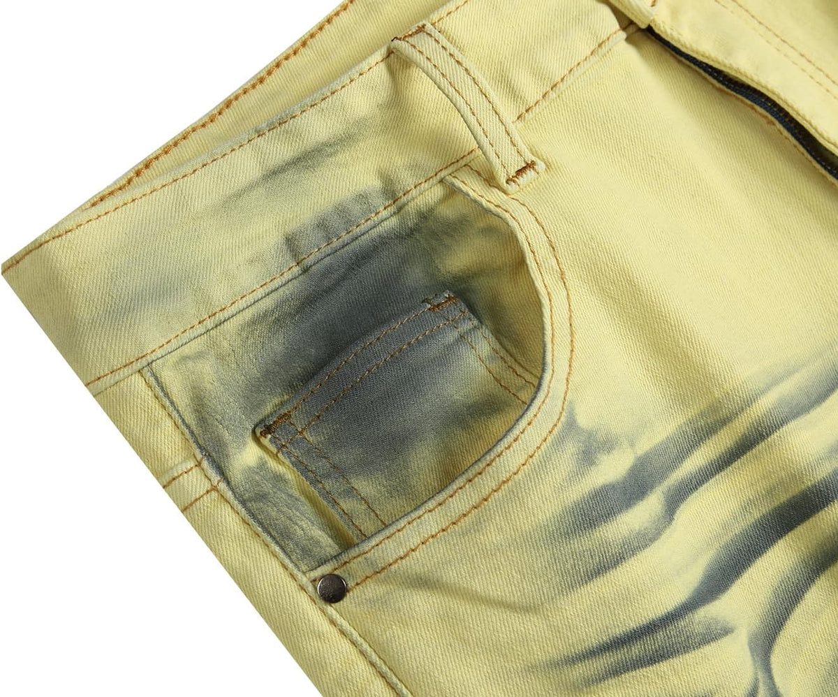 Men's Slim-Fit Ripped Jeans