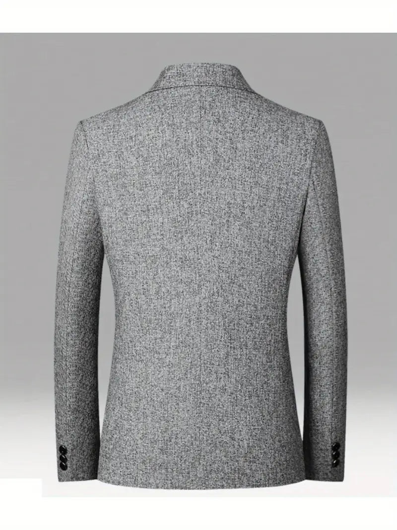 Blazer ajusté pour homme, idéal au printemps