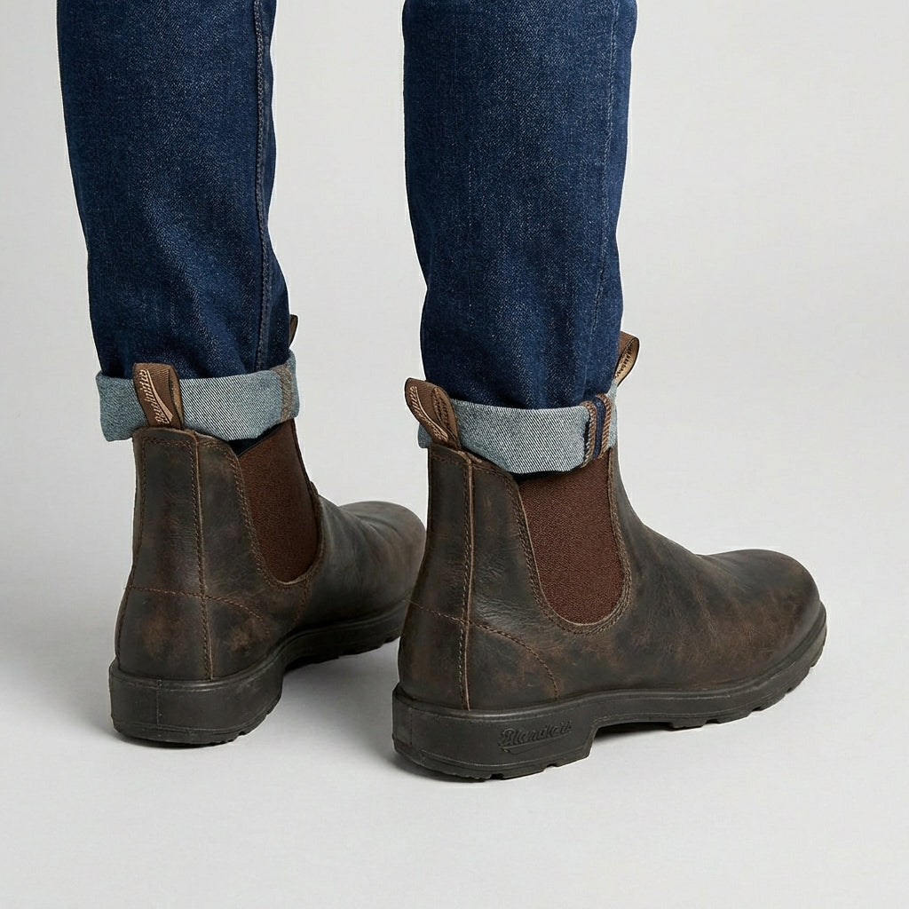 Men's Slip-On Ankle Boots
