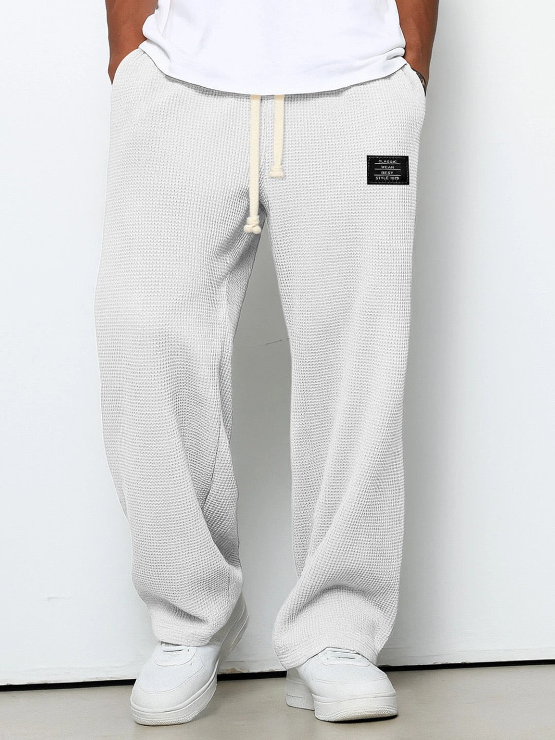 Pantalon de jogging doux pour homme – pantalon de survêtement à coupe décontractée pour un confort quotidien