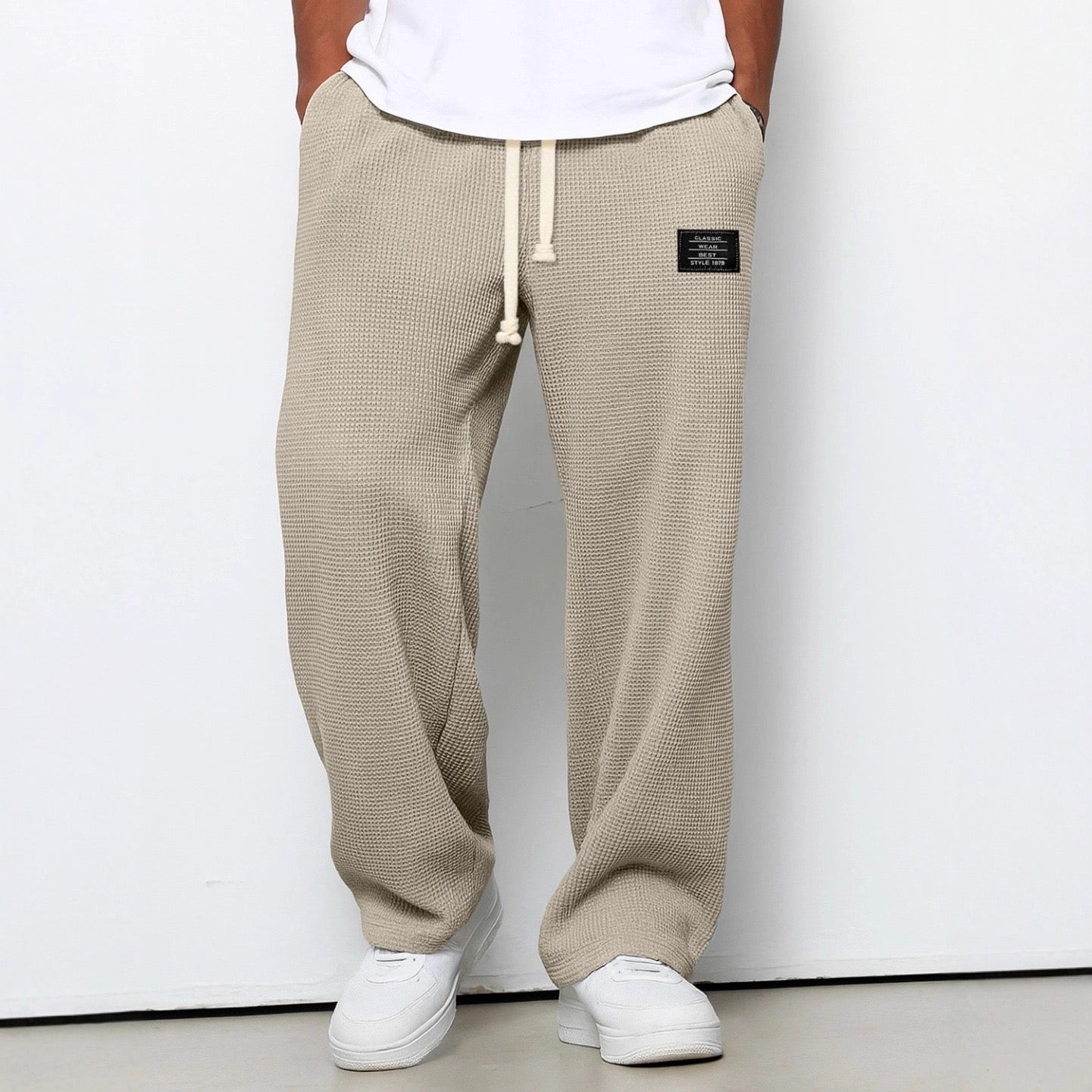 Pantalon de jogging doux pour homme – pantalon de survêtement à coupe décontractée pour un confort quotidien