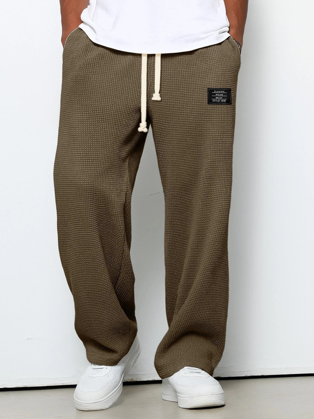 Pantalon de jogging doux pour homme – pantalon de survêtement à coupe décontractée pour un confort quotidien