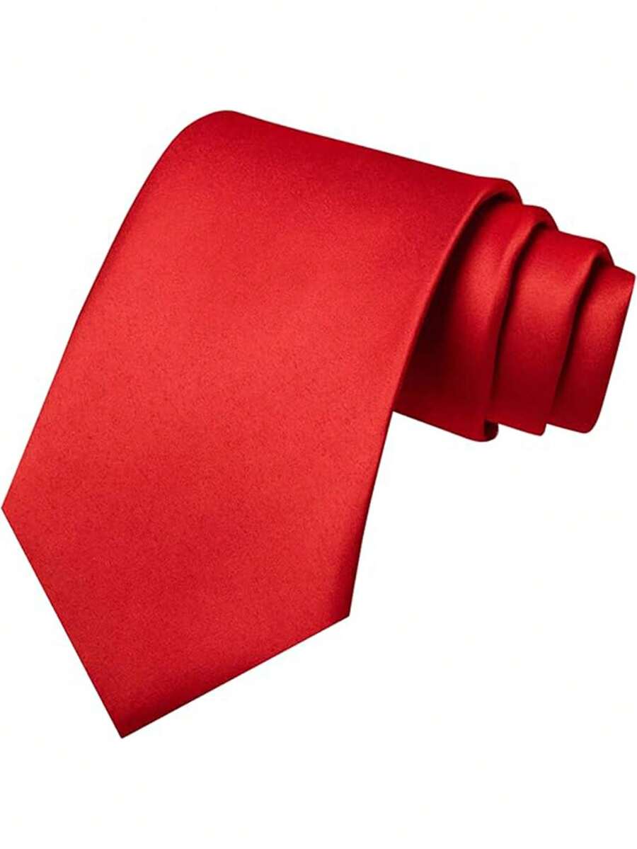 Men's Solid Color Tie