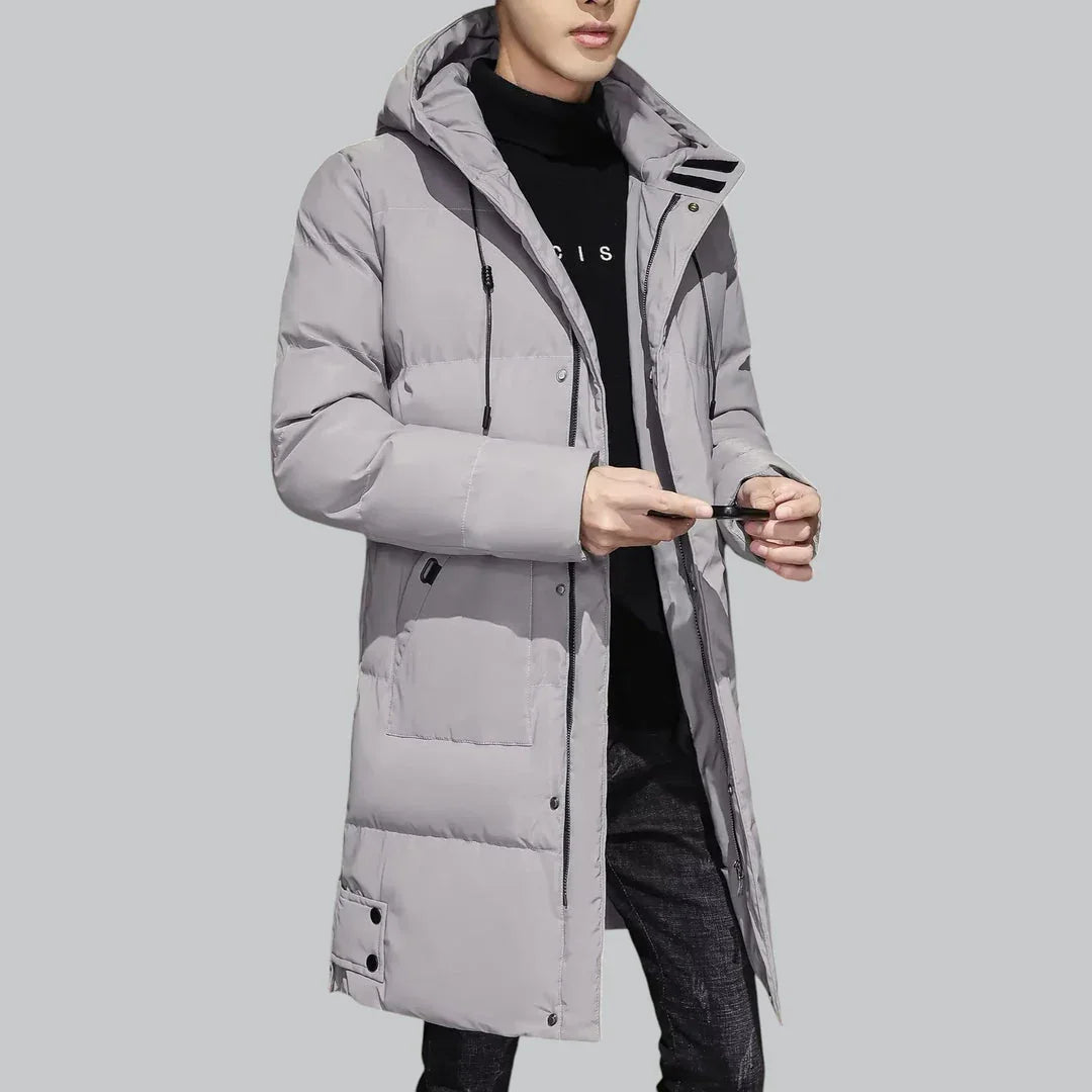 Men's Stylish Long Winter Parka Jacket