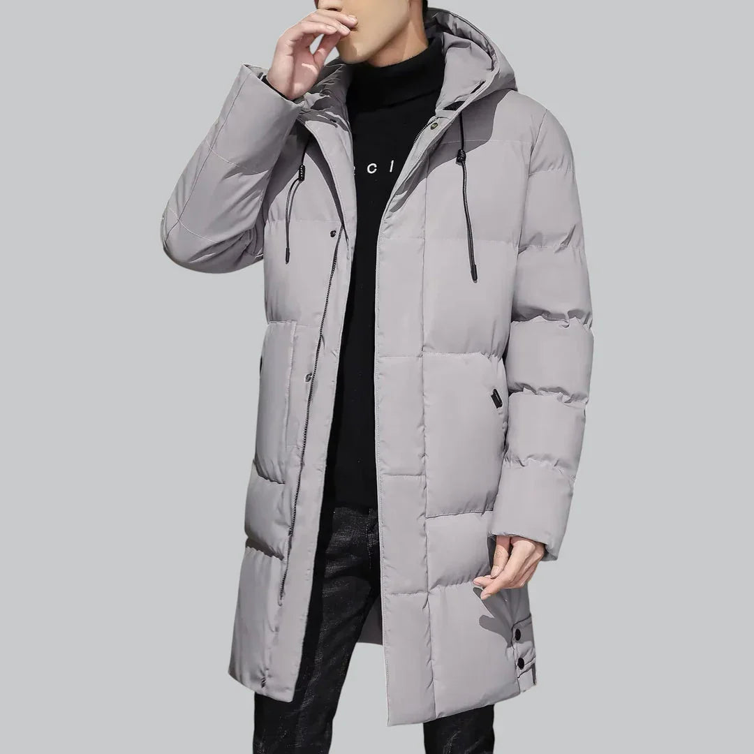 Men's Stylish Long Winter Parka Jacket