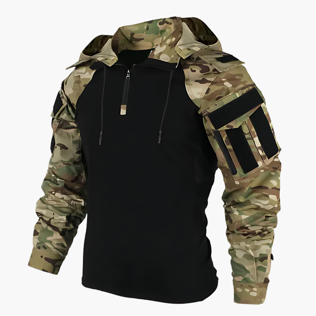 Veste polaire tactique pour homme - polaire militaire et d'extérieur chaude