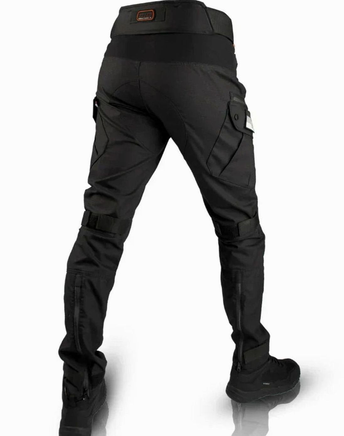 Pantalon cargo tactique pour homme à jambes droites et poches multiples