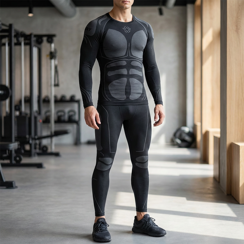 Sous-vêtements thermiques fonctionnels pour homme