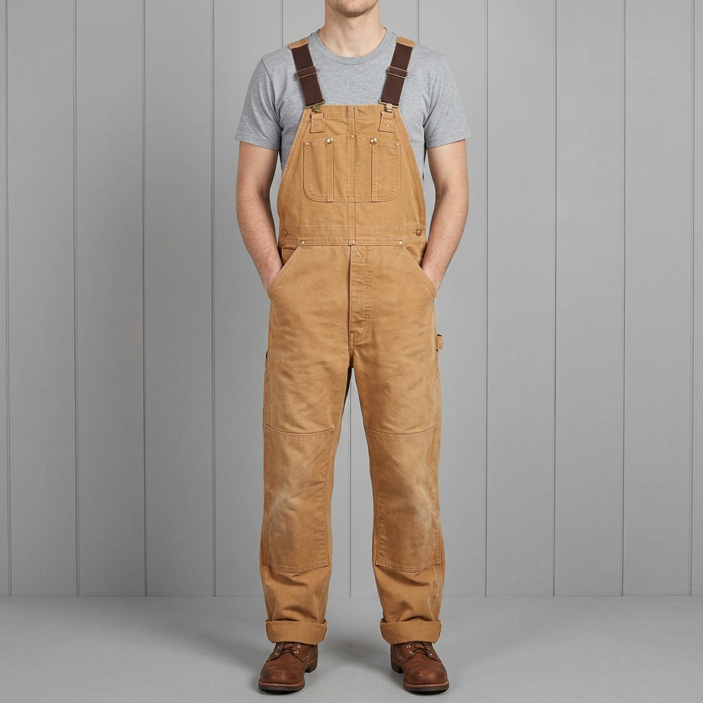Men's Vintage Canvas Overalls – Durable, Comfortable and Versatile