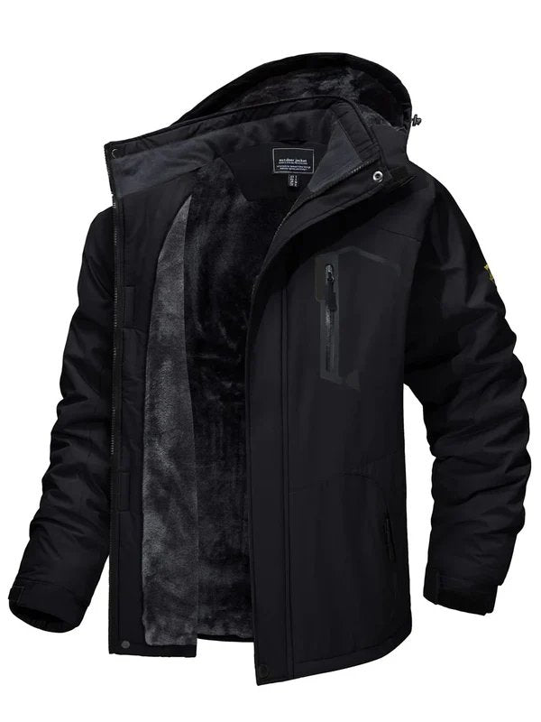 Veste d’hiver imperméable pour homme, idéale pour les activités de plein air