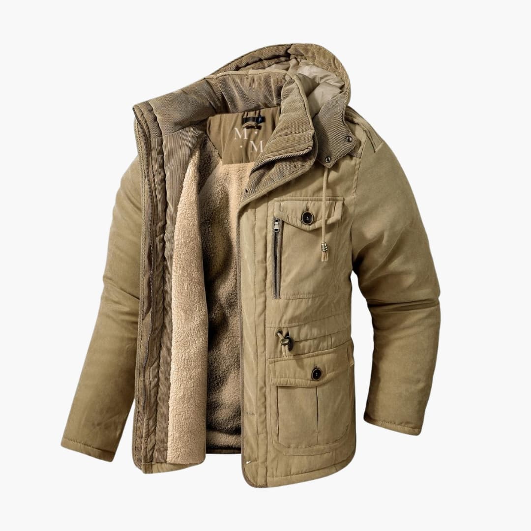 Men's Winter Jacket: Warm & Versatile for All Weather