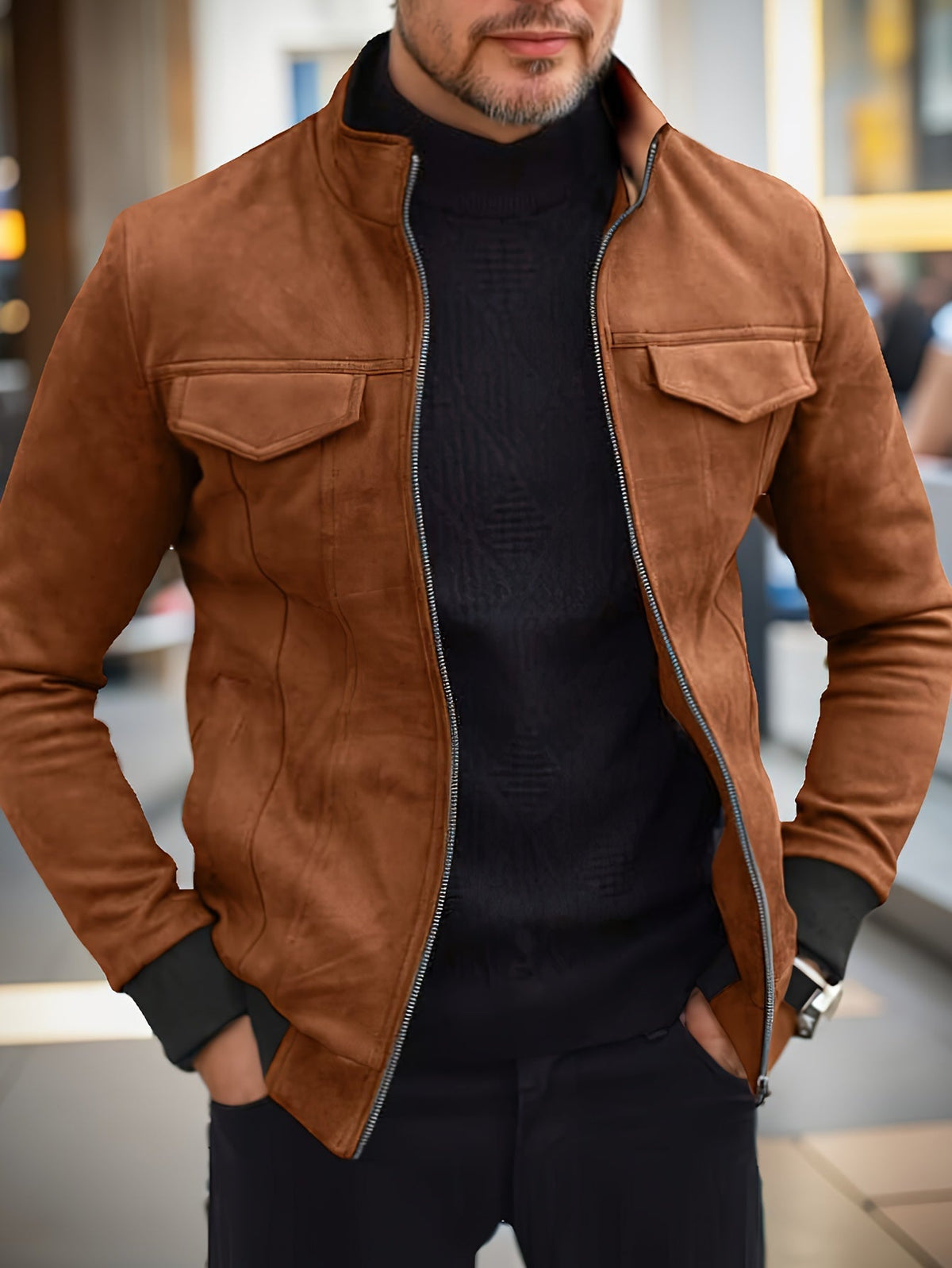 Veste d’hiver pour homme - coupe-vent et chaude pour les temps froids