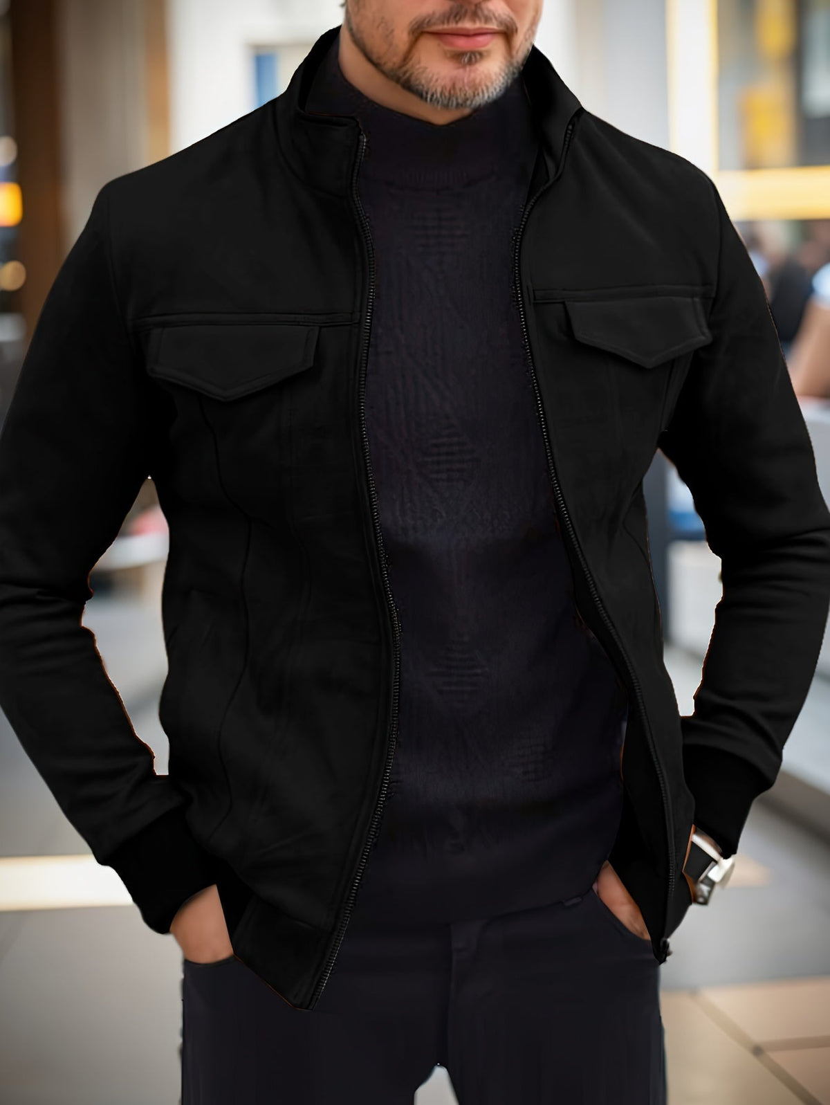 Veste d’hiver pour homme - coupe-vent et chaude pour les temps froids