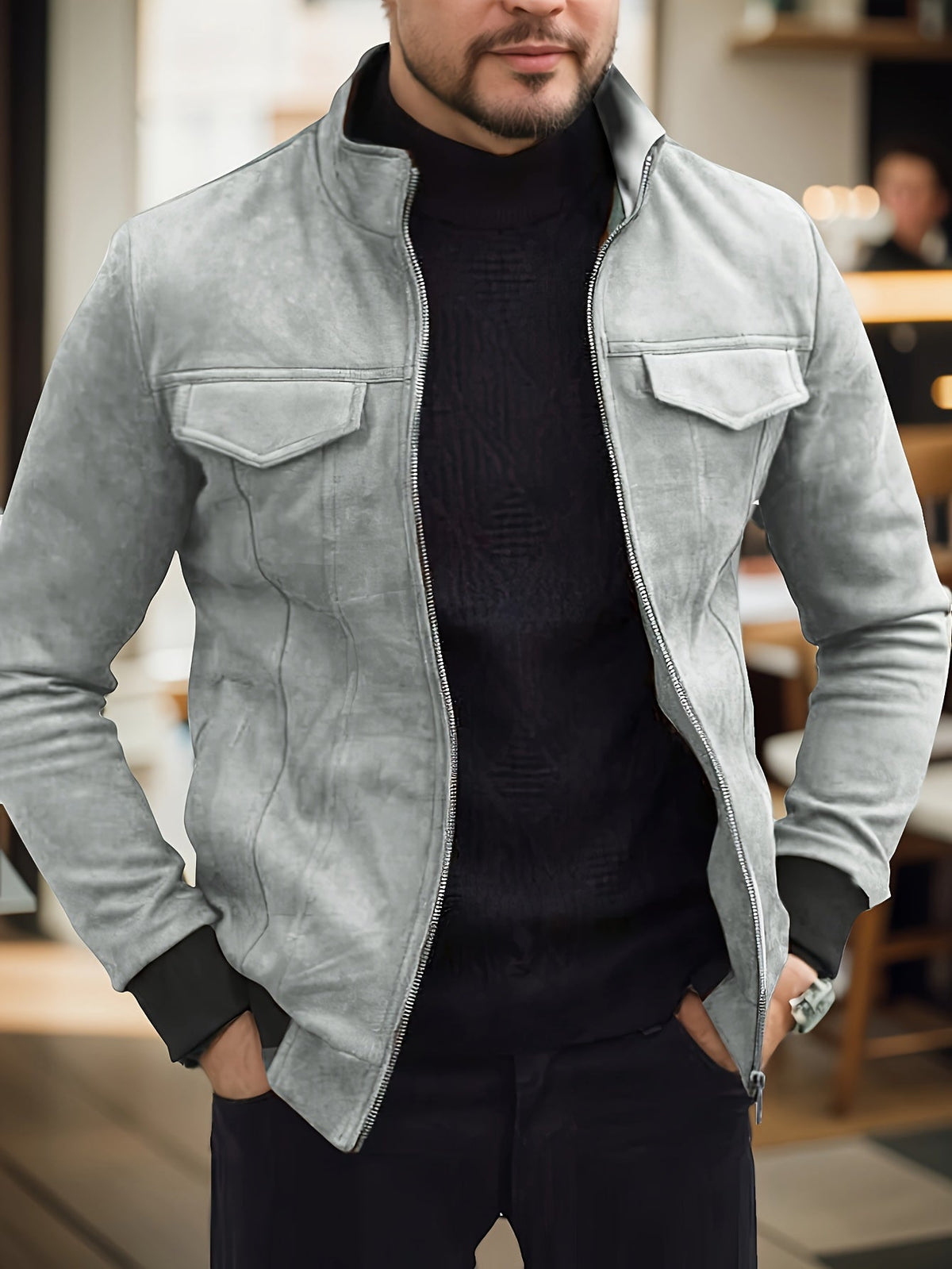 Veste d’hiver pour homme - coupe-vent et chaude pour les temps froids