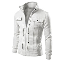 Chaqueta para hombre con cremallera | Chaqueta con cuello alto