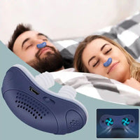 Dispositivo nasal compacto para aliviar ronquidos y apnea del sueño