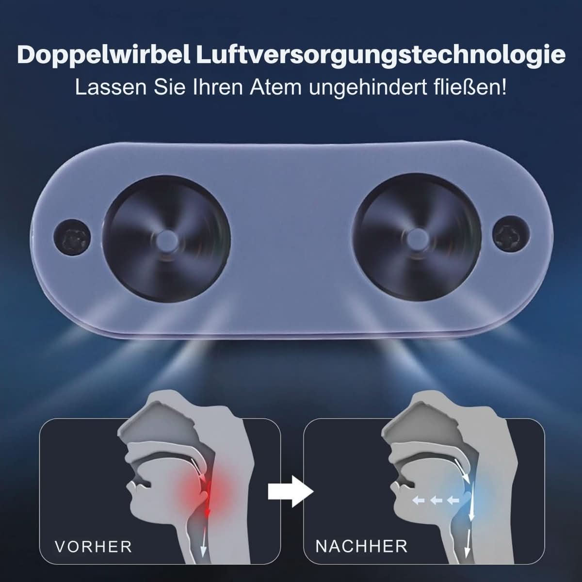 MICROBREATH – Compact CPAP Device Against Snoring and Sleep Apnea