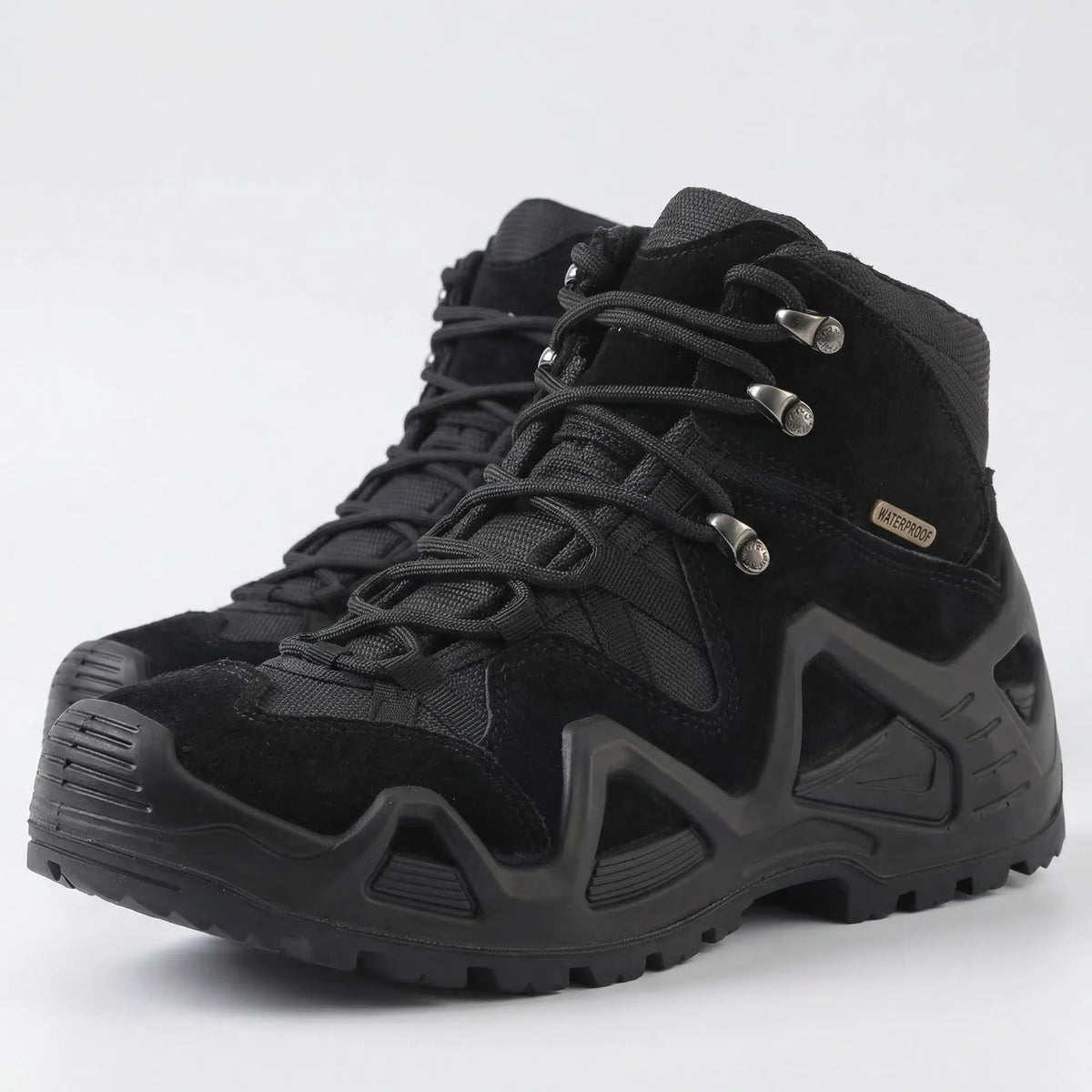 Mid-Cut Tactical Lace-Up Boots