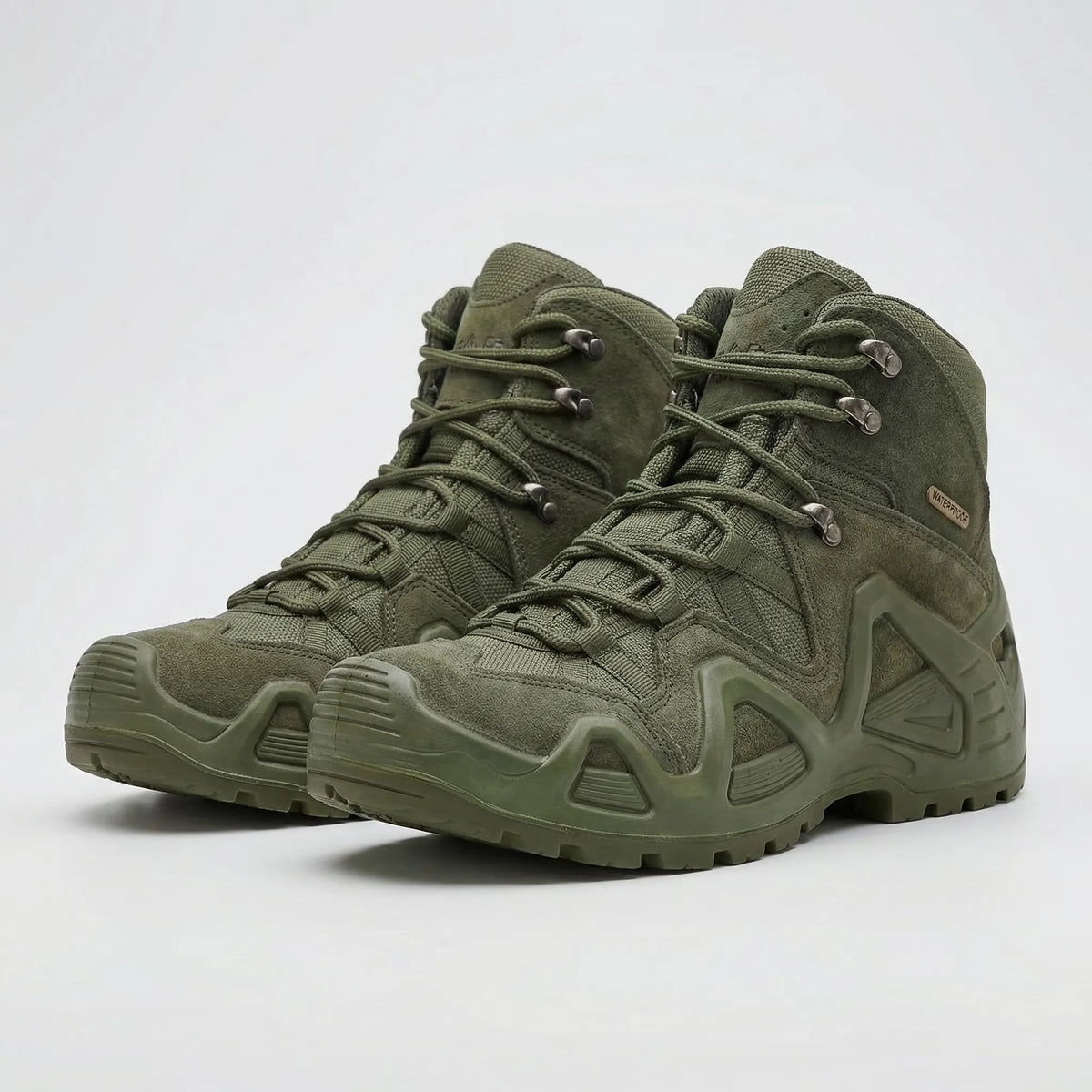 Mid-Cut Tactical Lace-Up Boots