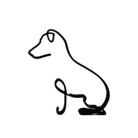 Minimalist Dog Art Sculpture
