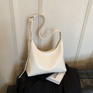 Minimalist Soft Leather Hobo Bag