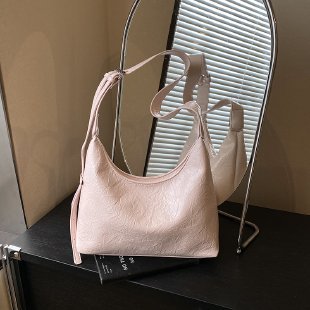 Minimalist Soft Leather Hobo Bag