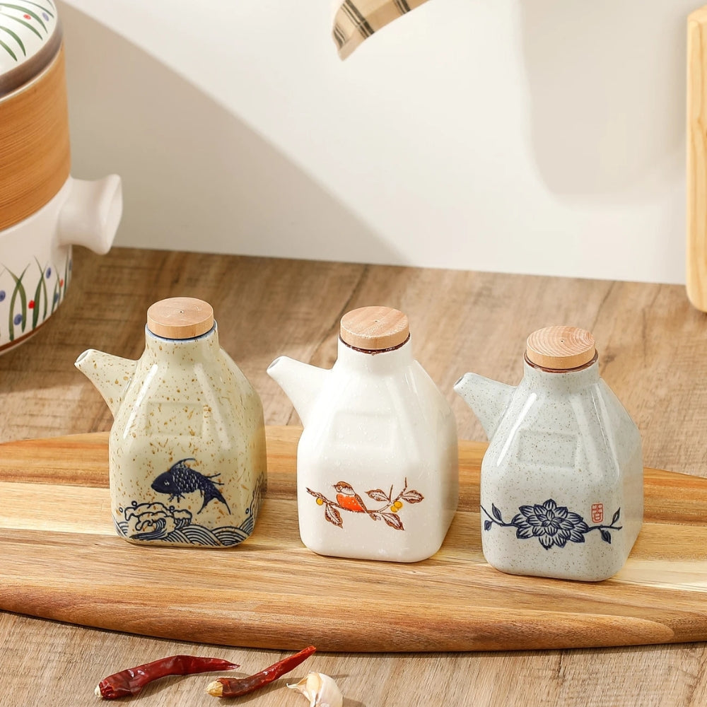Mizuno Ceramic Oil and Sauce Dispenser