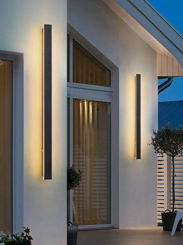 Modern Outdoor LED Wall Light for Gardens and Patios