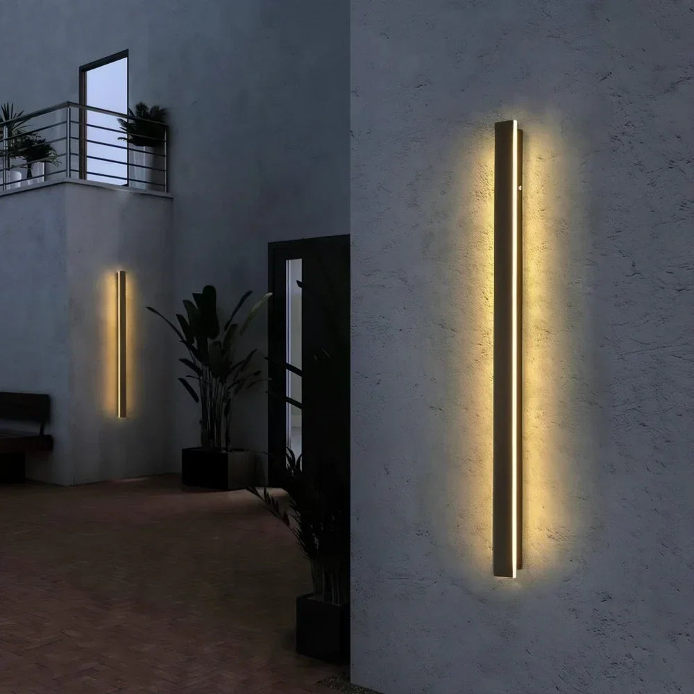 Modern Outdoor LED Wall Light for Gardens and Patios