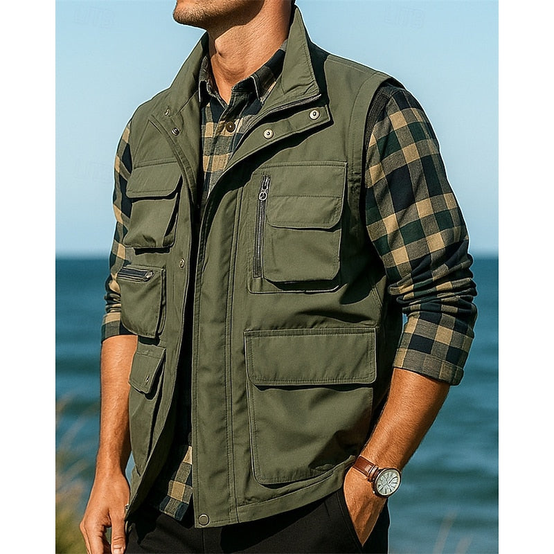 Multi-Pocket Utility Vest