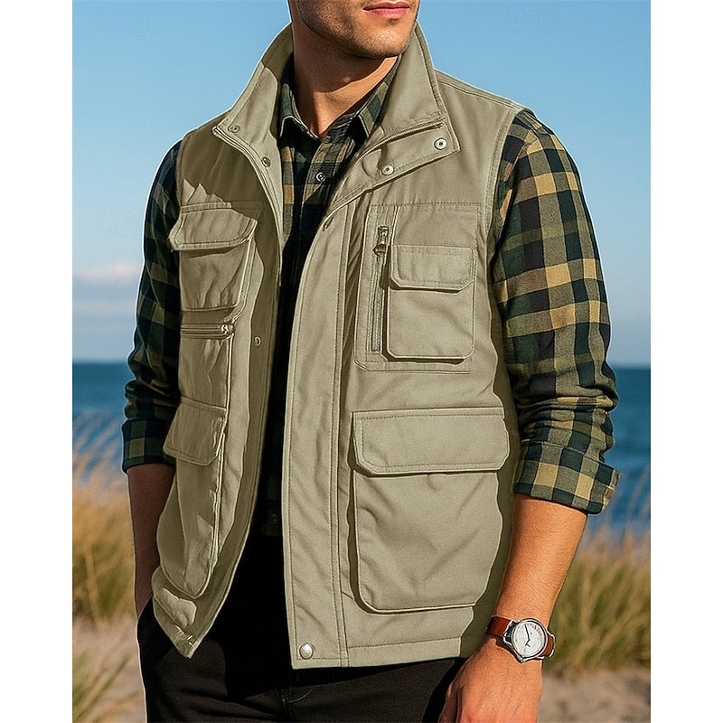 Multi-Pocket Utility Vest