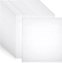 Multi-Purpose Frosted Zip Storage Bags – 20-Pack Plastic Garment Sleeves (Buy 2 Sets, Take 1 FREE)