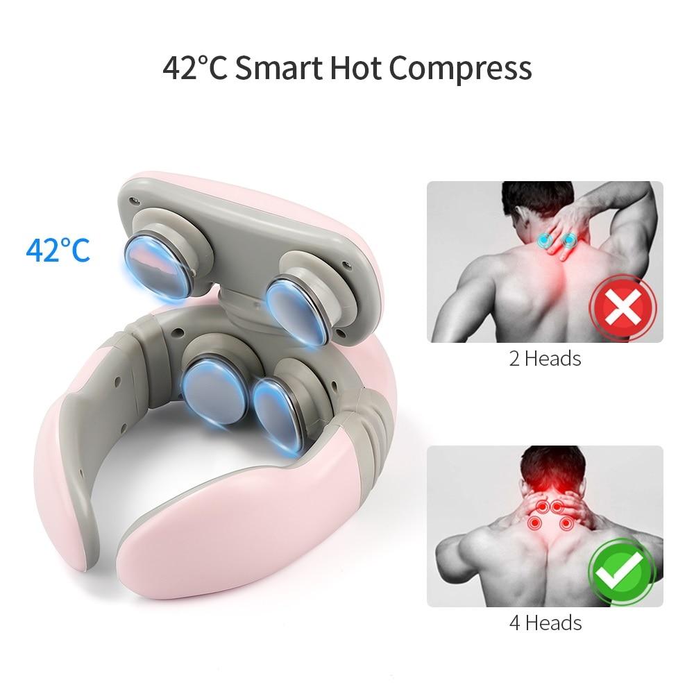 Neck Massager with Heat and Remote Control