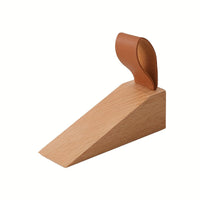 Cuña de Puerta de Madera Maciza - Estilo Escandinavo Antideslizante