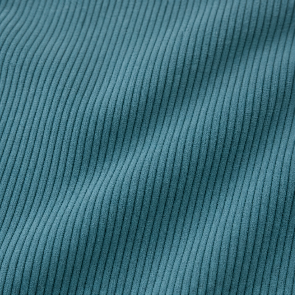 Open-Front Ribbed Corduroy Waist-Tab Jacket